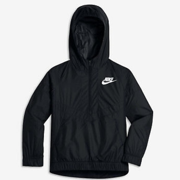 Nike Other - New Girls Nike Windrunner 1/4 Zipped Jacket